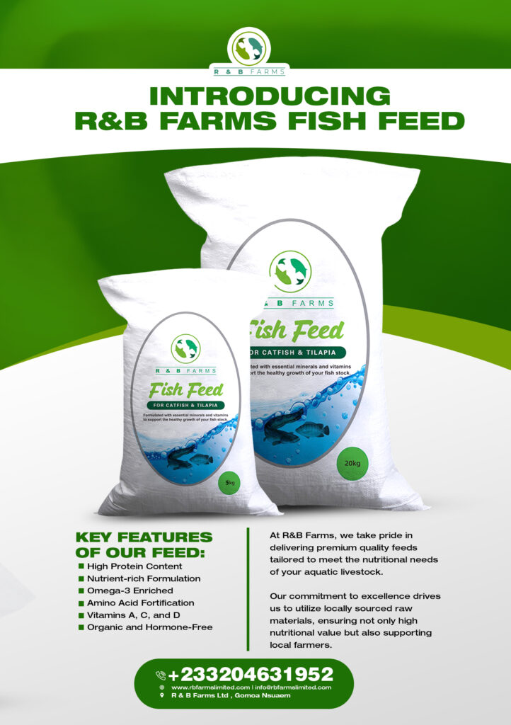 R&B Farms Fish Feed