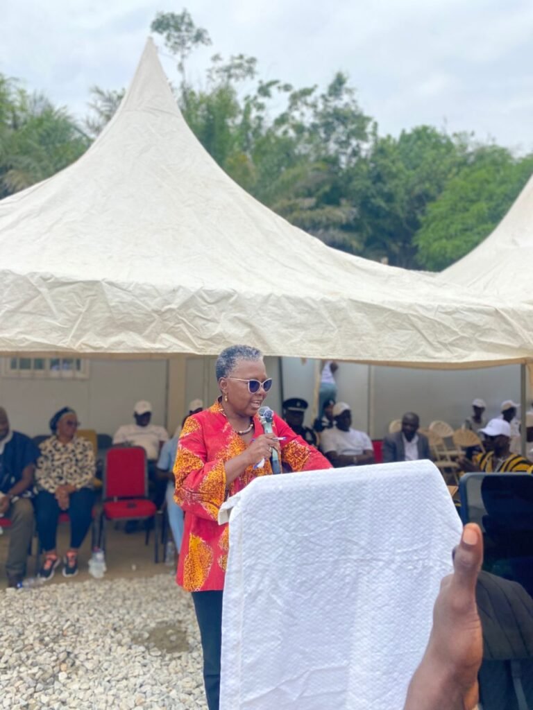 Hon. Emelia Arthur MP for Shama Constituency and Minister for Fisheries and Aquaculture